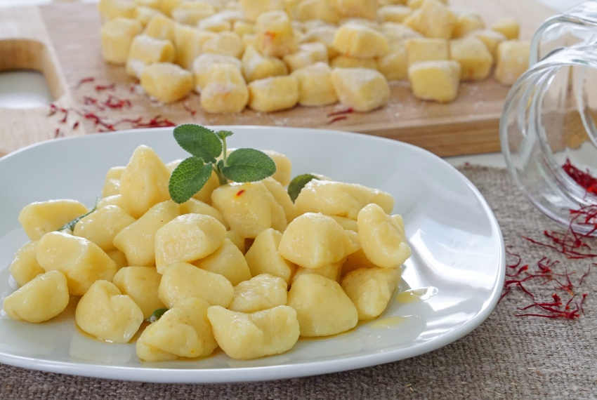 chicche di patate zafferano chicche di patate zafferano