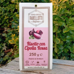risotto con cipolla rossa